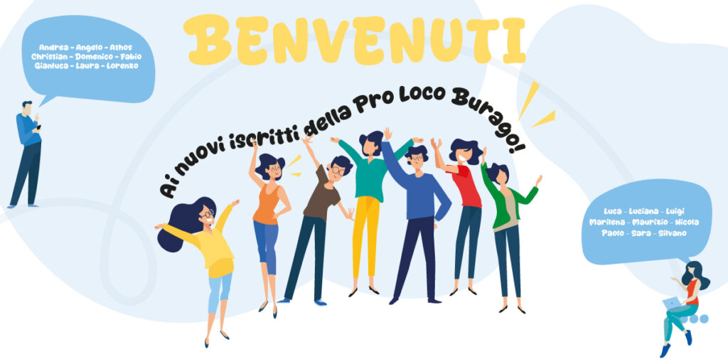🎉18 nuovi volti per una Burago più viva!