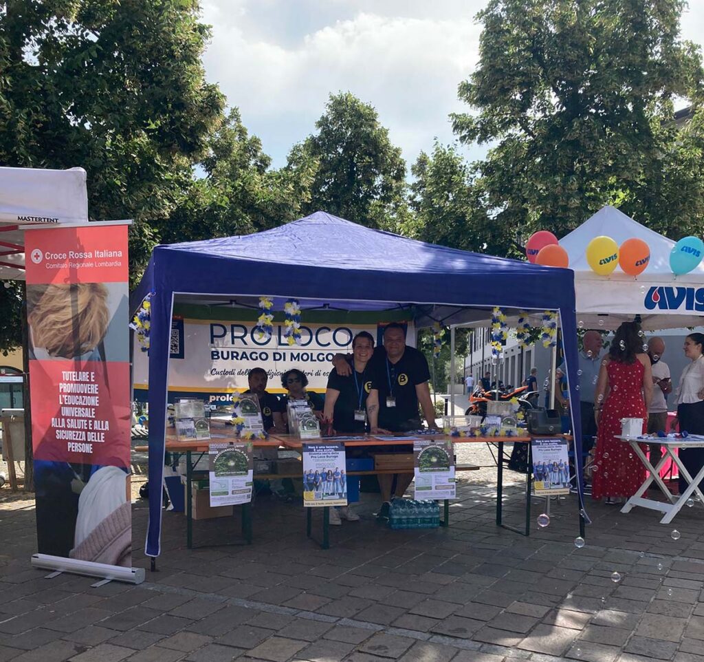 In piazza per la Festa di Burago 2025