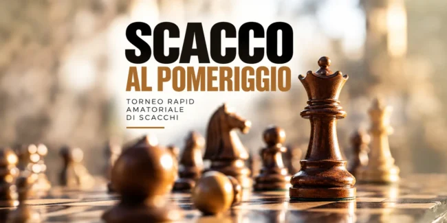 Scacco al pomeriggio – Torneo Rapid Pro Loco Burago cacco al pomeriggio, torneo Rapid di scacchi a Burago di Molgora il 25 ottobre 2026